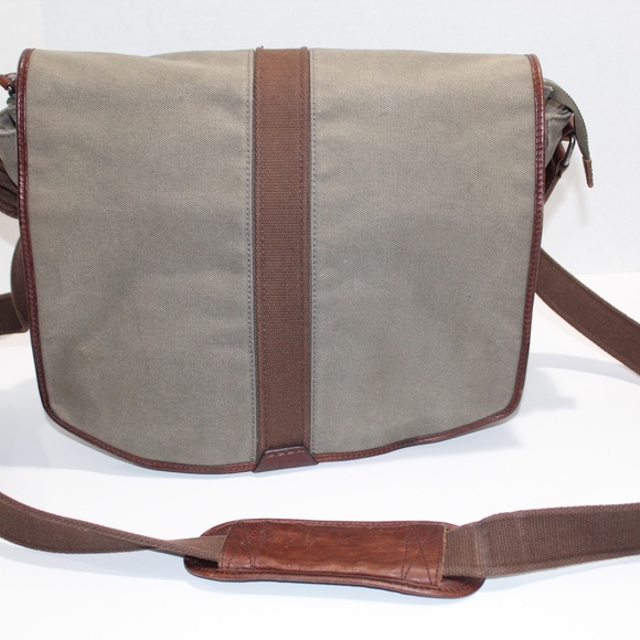 ll bean field canvas messenger bag